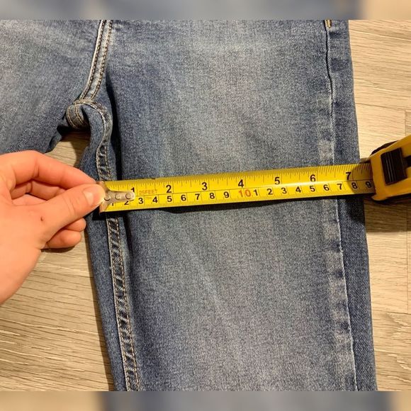 Topshop Jaime High Rise Blue Jeans - Picture 12 of 12